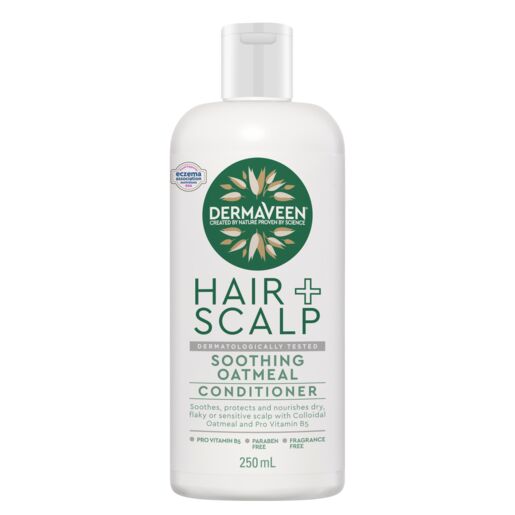 DermaVeen Hair + Scalp Soothing Oatmeal Conditioner 250mL