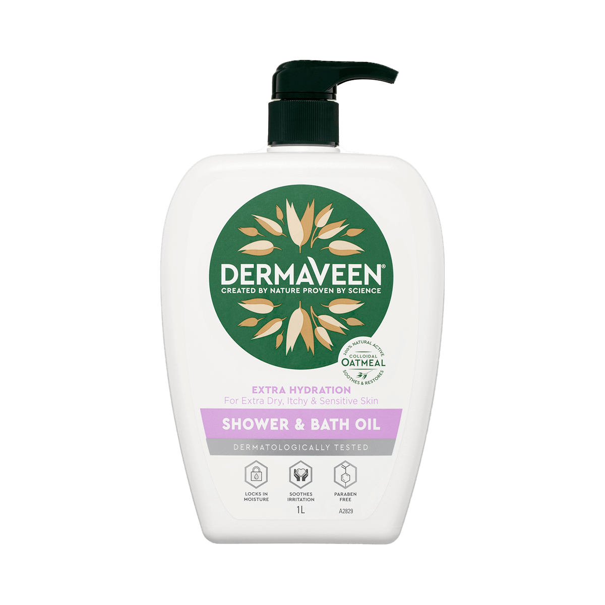 Extra Hydration Shower & Bath Oil DermaVeen