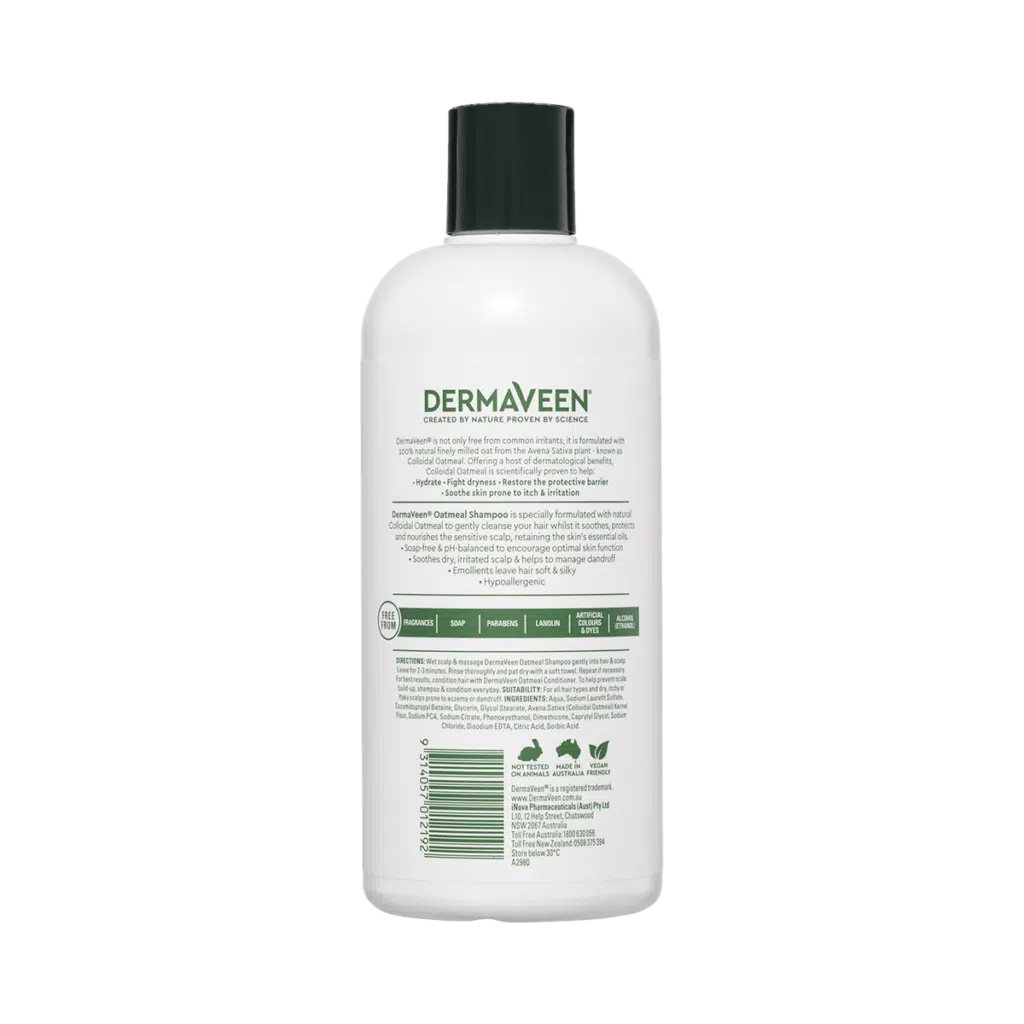 Oatmeal Shampoo 500mL DermaVeen